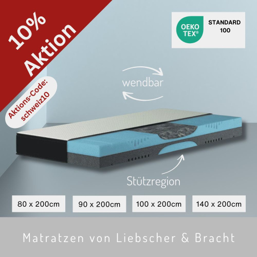Die 10% Aktion der Liebscher & Bracht Matratzen