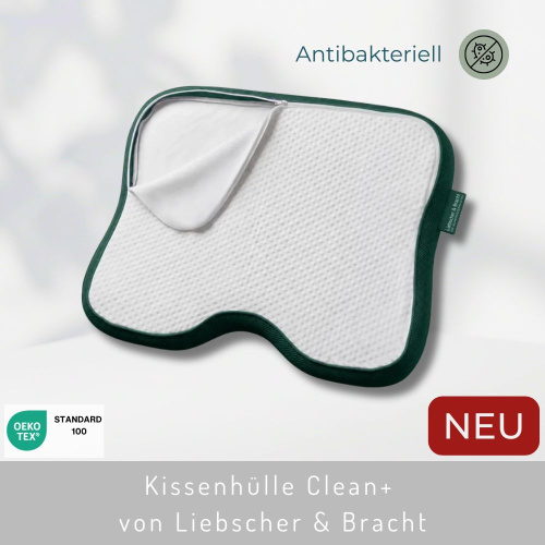 Clean+ Kissenhülle für das Kissen von Liebscher & Bracht