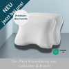 Kissenbezug von Liebscher & Bracht aus langstapeliger Premium-Baumwolle